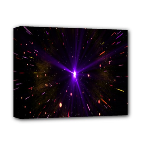 Animation Plasma Ball Going Hot Explode Bigbang Supernova Stars Shining Light Space Universe Zooming Deluxe Canvas 14  X 11  by Mariart