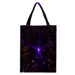 Animation Plasma Ball Going Hot Explode Bigbang Supernova Stars Shining Light Space Universe Zooming Classic Tote Bag by Mariart