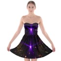 Animation Plasma Ball Going Hot Explode Bigbang Supernova Stars Shining Light Space Universe Zooming Strapless Bra Top Dress View1