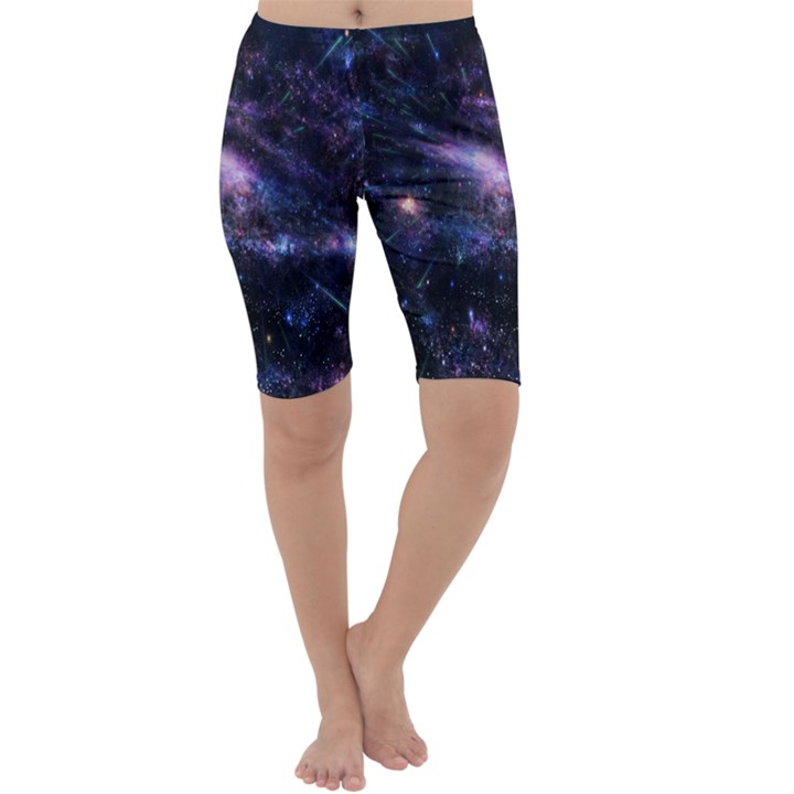 Animation Plasma Ball Going Hot Explode Bigbang Supernova Stars Shining Light Space Universe Zooming Cropped Leggings 