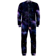 Animation Plasma Ball Going Hot Explode Bigbang Supernova Stars Shining Light Space Universe Zooming Onepiece Jumpsuit (men)  by Mariart