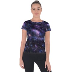 Animation Plasma Ball Going Hot Explode Bigbang Supernova Stars Shining Light Space Universe Zooming Short Sleeve Sports Top  by Mariart