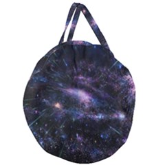 Animation Plasma Ball Going Hot Explode Bigbang Supernova Stars Shining Light Space Universe Zooming Giant Round Zipper Tote by Mariart