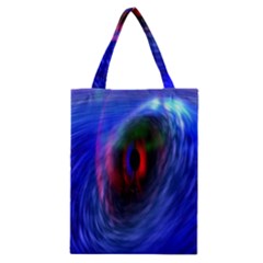 Black Hole Blue Space Galaxy Classic Tote Bag