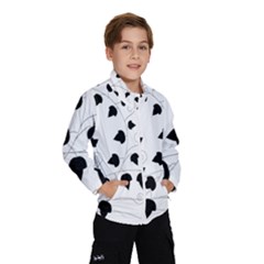 Black Leaf Wind Breaker (kids) by Mariart