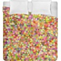 Multicolored Mixcolor Geometric Pattern Duvet Cover Double Side (King Size) View2