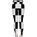 Grid Domino Bank And Black Classic Yoga Leggings View2