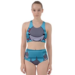 Shark Sea Fish Animal Ocean Racer Back Bikini Set