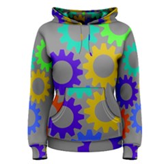 Gear Transmission Options Settings Women s Pullover Hoodie by Nexatart