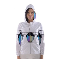 Sunglasses Shades Eyewear Hooded Wind Breaker (women) by Nexatart