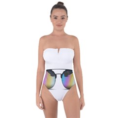 Sunglasses Shades Eyewear Tie Back One Piece Swimsuit