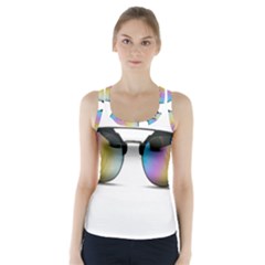 Sunglasses Shades Eyewear Racer Back Sports Top by Nexatart