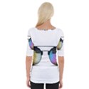 Sunglasses Shades Eyewear Wide Neckline Tee View2