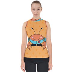 Crab Sea Ocean Animal Design Shell Top