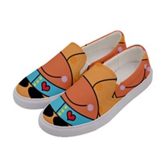 Crab Sea Ocean Animal Design Women s Canvas Slip Ons by Nexatart