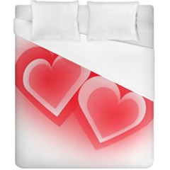 Heart Love Romantic Art Abstract Duvet Cover (california King Size) by Nexatart