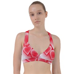 Heart Love Romantic Art Abstract Sweetheart Sports Bra