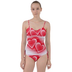 Heart Love Romantic Art Abstract Sweetheart Tankini Set