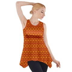 Pattern Creative Background Side Drop Tank Tunic by Nexatart