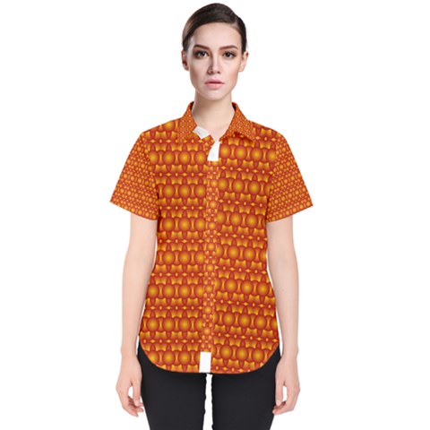 Pattern Creative Background Women s Short Sleeve Shirt by Nexatart