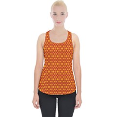 Pattern Creative Background Piece Up Tank Top