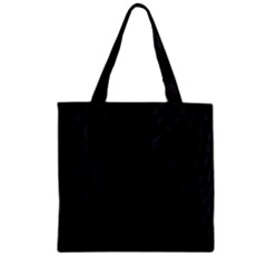 Pattern Dark Black Texture Background Zipper Grocery Tote Bag by Nexatart