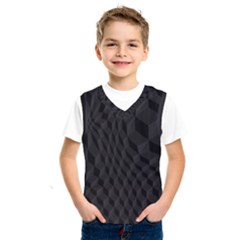 Pattern Dark Black Texture Background Kids  Sportswear by Nexatart