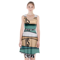 Love Sign Romantic Abstract Racerback Midi Dress by Nexatart