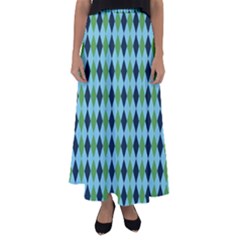 Rockabilly Retro Vintage Pin Up Flared Maxi Skirt