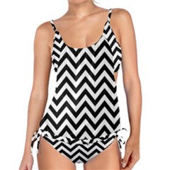 Wave Background Fashion Tankini Set