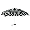 Rays Stripes Ray Laser Background Mini Folding Umbrellas View3