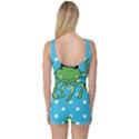 Octopus Sea Animal Ocean Marine One Piece Boyleg Swimsuit View2