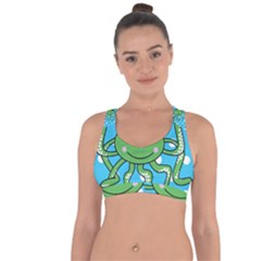 Octopus Sea Animal Ocean Marine Cross String Back Sports Bra