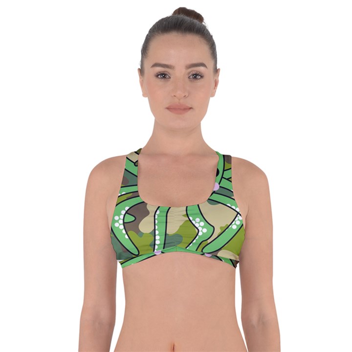 Octopus Army Ocean Marine Sea Got No Strings Sports Bra