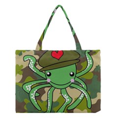 Octopus Army Ocean Marine Sea Medium Tote Bag by Nexatart