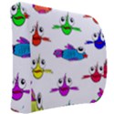 Fish Swim Cartoon Funny Cute Back Support Cushion View2