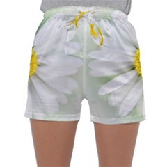 Art Daisy Flower Art Flower Deco Sleepwear Shorts