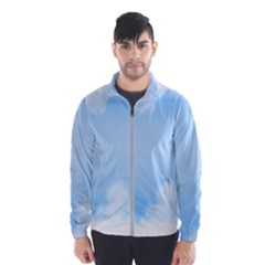 Sky Cloud Blue Texture Wind Breaker (men)