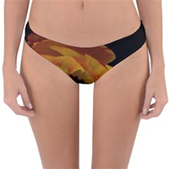 Ranunculus Yellow Orange Blossom Reversible Hipster Bikini Bottoms by Nexatart