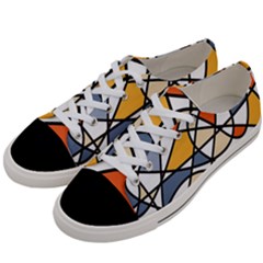 Abstract Background Abstract Women s Low Top Canvas Sneakers