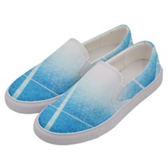 Court Sport Blue Red White Men s Canvas Slip Ons by Nexatart