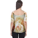 Roses Vintage Playful Romantic Cutout Shoulder Tee View2