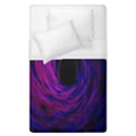 Black Hole Rainbow Blue Purple Duvet Cover (Single Size) View1