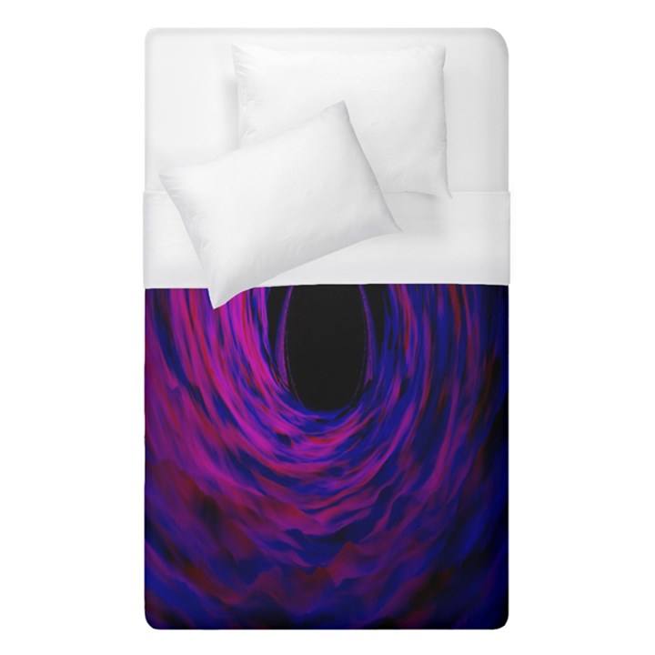 Black Hole Rainbow Blue Purple Duvet Cover (Single Size)