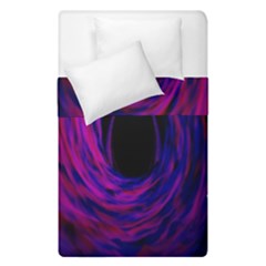 Black Hole Rainbow Blue Purple Duvet Cover Double Side (single Size) by Mariart