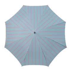 Bleu Pink Line Vertical Golf Umbrellas