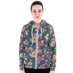 Aloha Hawaii Flower Floral Sexy Women s Zipper Hoodie by Mariart