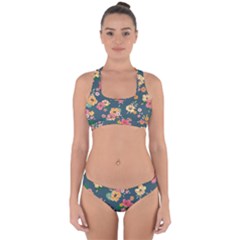 Aloha Hawaii Flower Floral Sexy Cross Back Hipster Bikini Set by Mariart