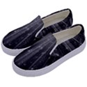 Black Rays Light Stars Space Kids  Canvas Slip Ons View2