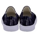 Black Rays Light Stars Space Kids  Canvas Slip Ons View4